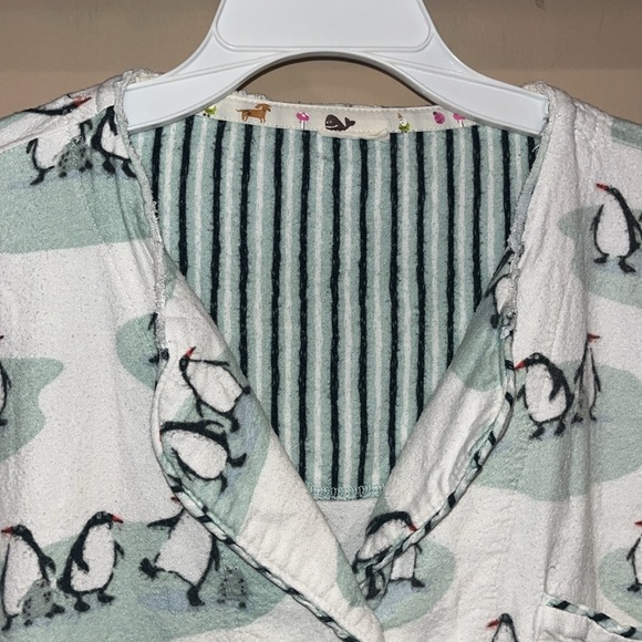 Munki Munki altered set of size medium penguin pajamas/ see all pics - Picture 8 of 8